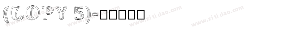 (COPY 5)字体转换